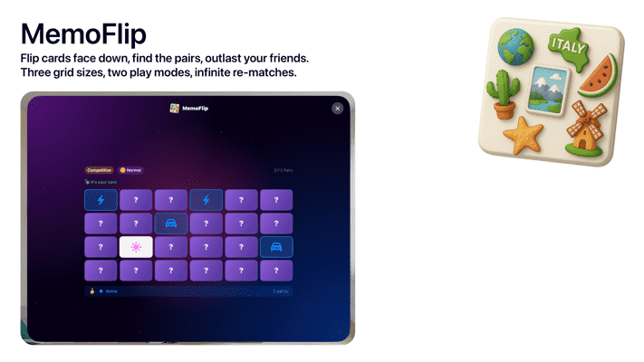MemoFlip Screenshot 1