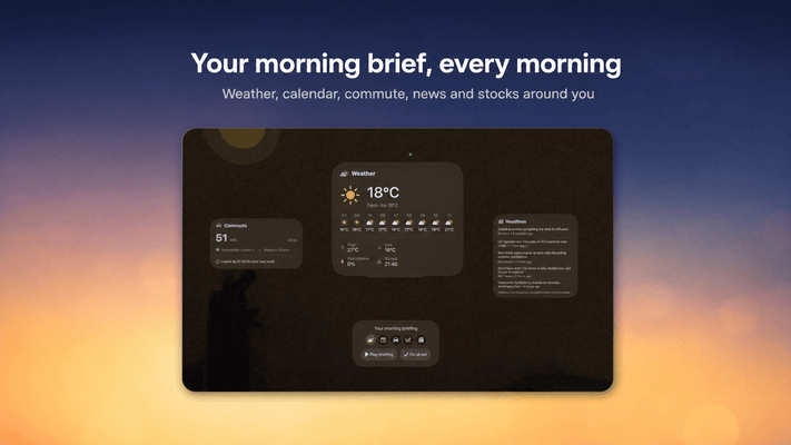 Morning Brief Screenshot 1
