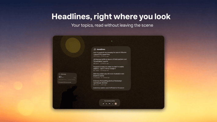Morning Brief Screenshot 4