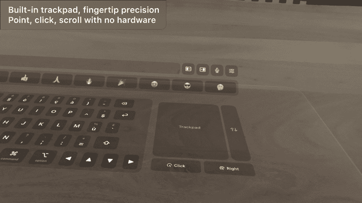 Table Keyboard Screenshot 2